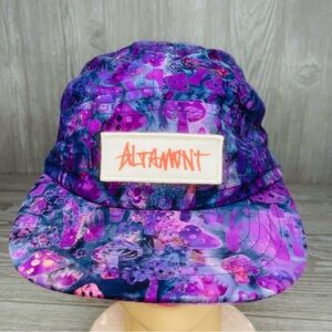 Altamont 2013 Spring/Summer Fungi Collection hat cap purple mushrooms cotton